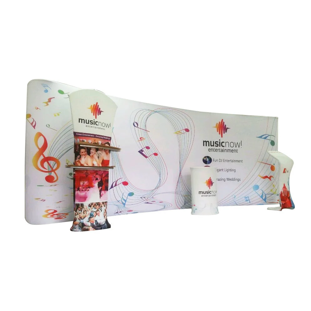 Tension Fabric Promotional Pop up Display Checkout Counter