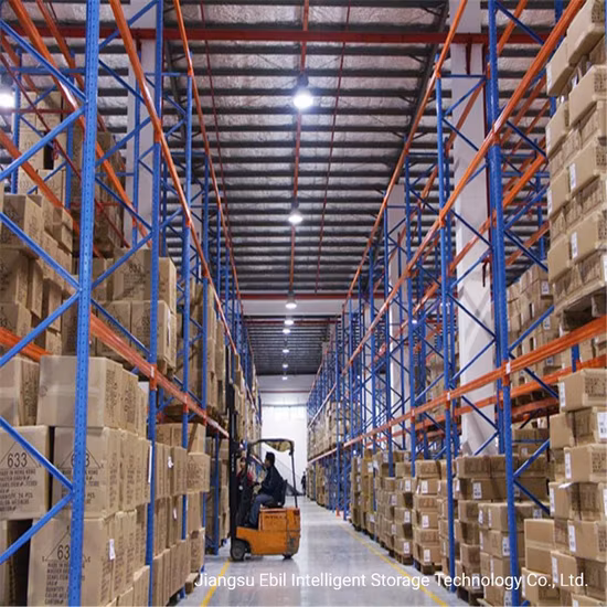 Logistic Equipment Heavy Duty Warehouse Storage Steel Q235 Pallet Storage Rack Uprights and Beams Rack