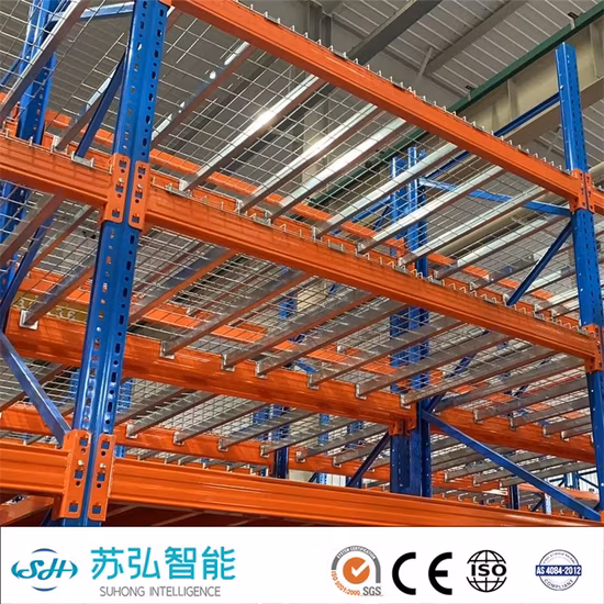 Certified Warehouse Rack for Fabric Textile Rolls and Tyre Storage