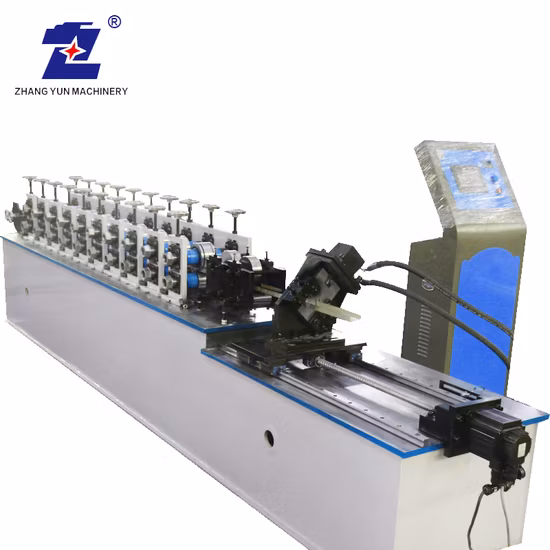 High Capacity Euro Style Metal Supermarket Shelf Storage Rack Roll Forming Machinery Equipment