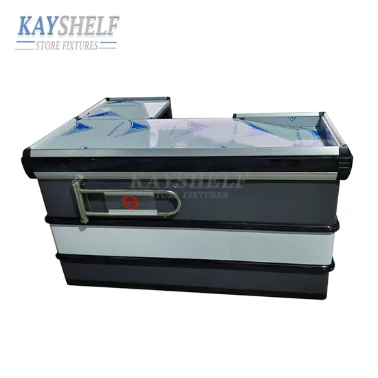 Retail Supermarket Cashier Checkout Counter