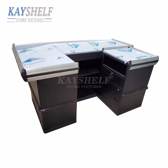 Retail Supermarket Cashier Checkout Counter