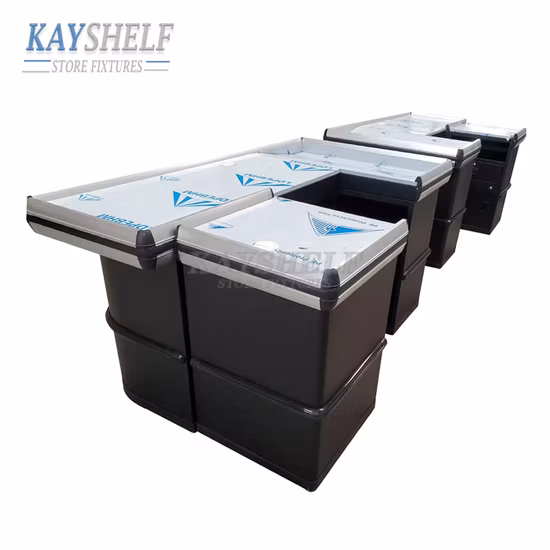 Retail Supermarket Cashier Checkout Counter