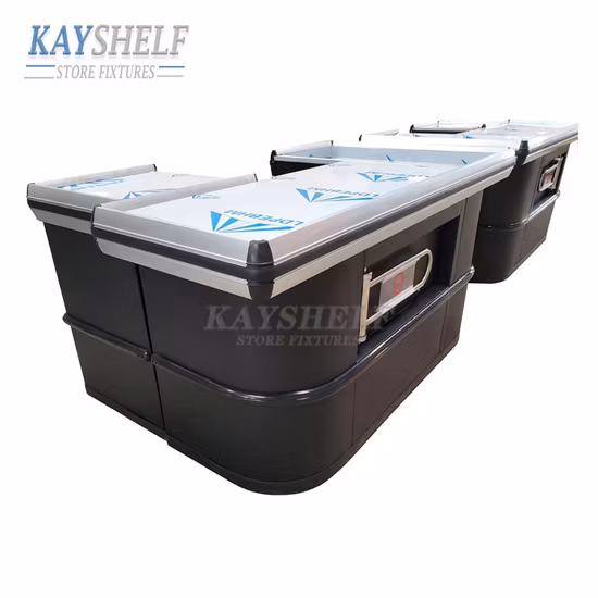 Retail Supermarket Cashier Checkout Counter