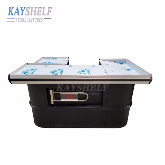 Retail Supermarket Cashier Checkout Counter
