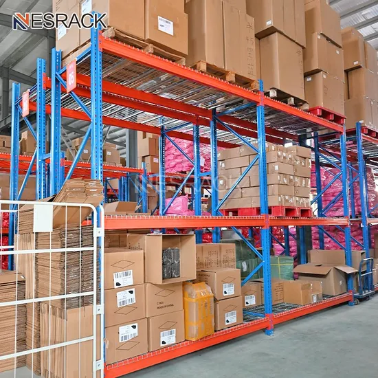 Heavy Duty 5000mm Adjustable Pallet Rack Multi Tier Storage Racking